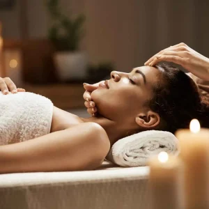 attractive-african-woman-enjoying-face-massage-spa-salon